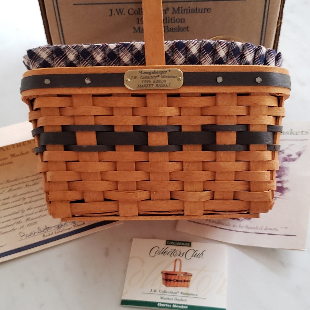 LONGABERGER 1996 MINIATURE...
